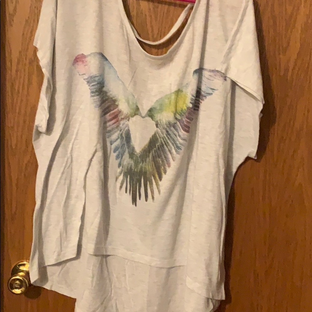 TWIST TEE Plus size 4 shirt